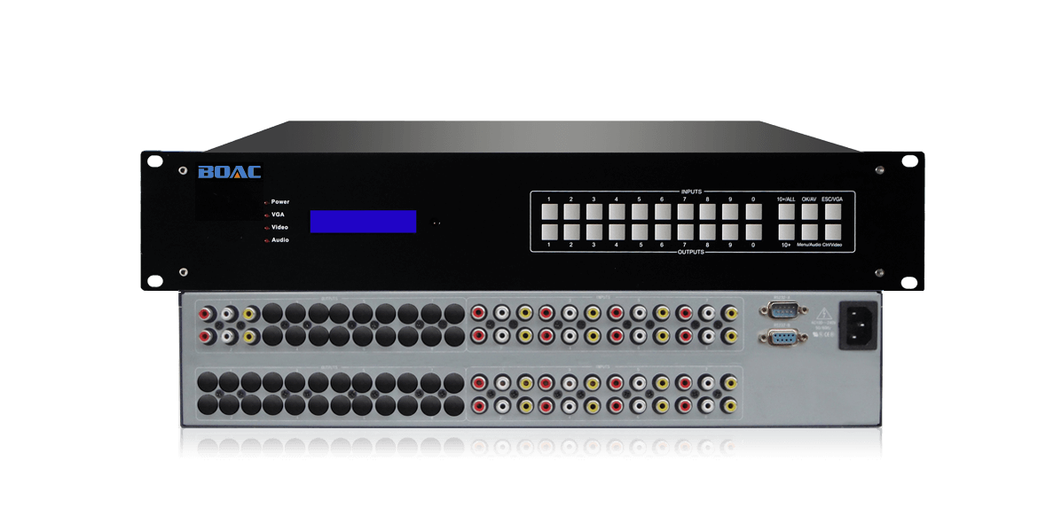 16路AV切換器