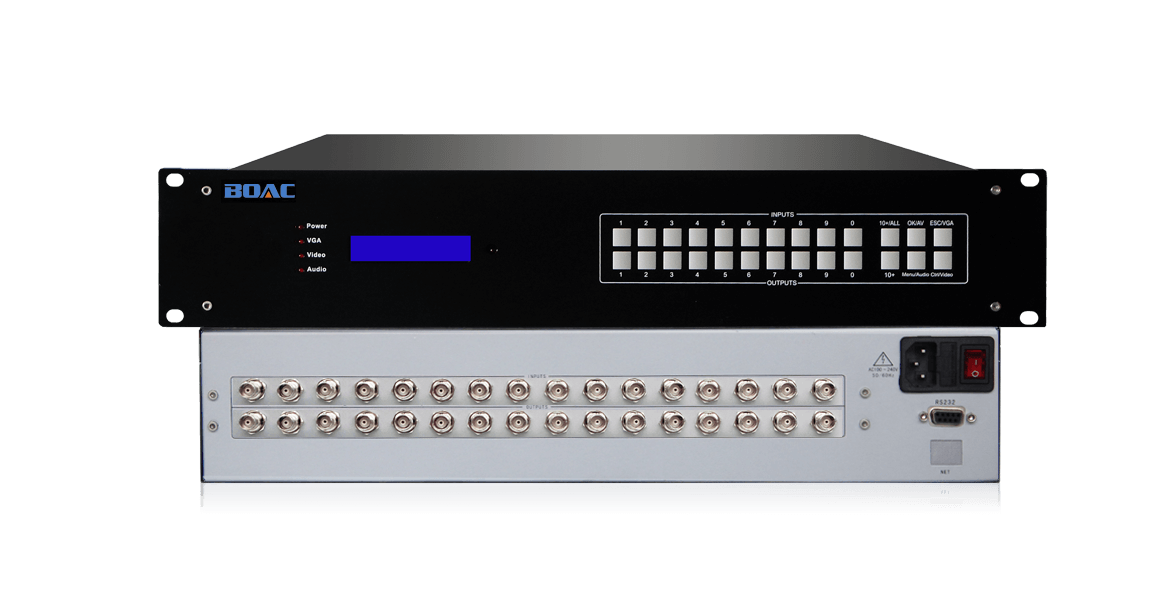 16路SDI高清矩陣切換器